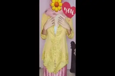 Live Ukhti Kebaya Pink Berani Menggoda Viral